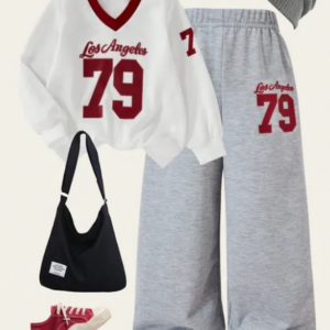 contrast co ord set